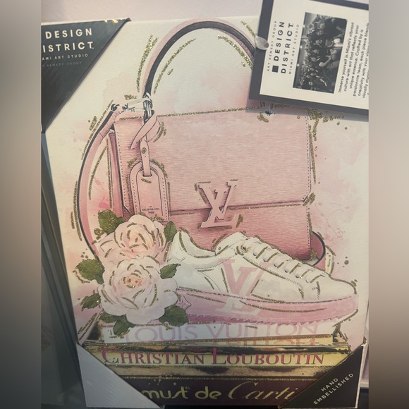 Design district Crystal Lux gorgeous wall art New with tag your choice of one!!! - Picture 3 of 6